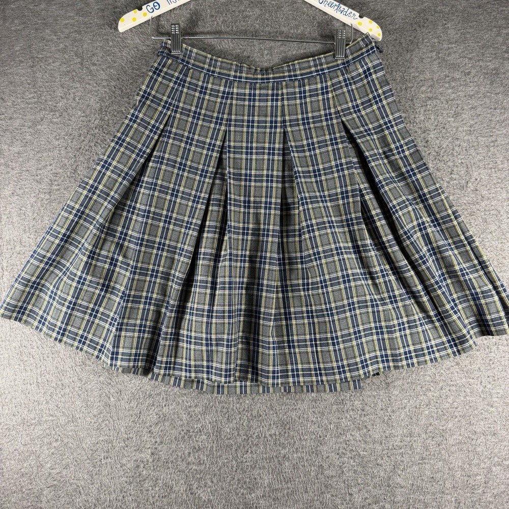 Dennis Uniform School High Waist Box Pleat Skirt No Size Tag See Pics For Size